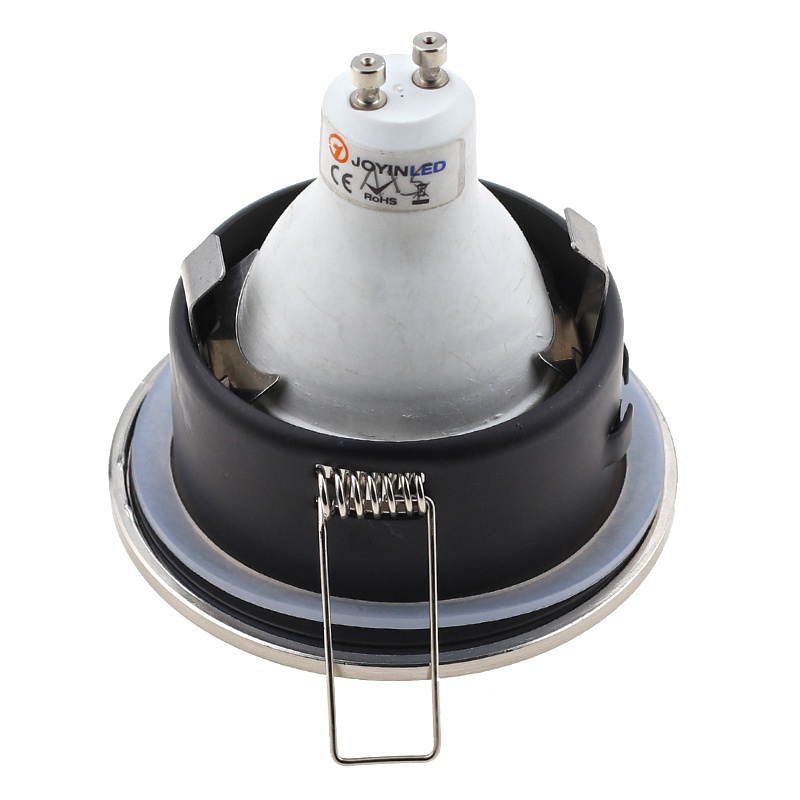 2020 Hot Sales IP65 Waterproof Round Zinc Alloy Frame MR16 GU10 LED Ceiling Light Fittings for Bathroom