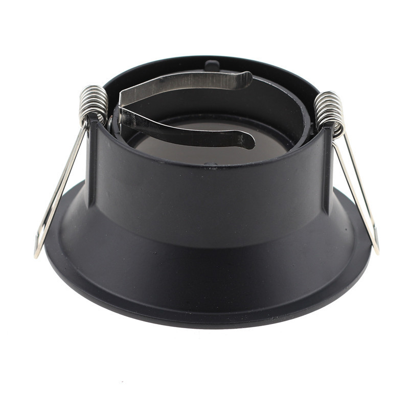 Recessed Black Housing Led Down Spot Light Accessories Round Down Light Cover