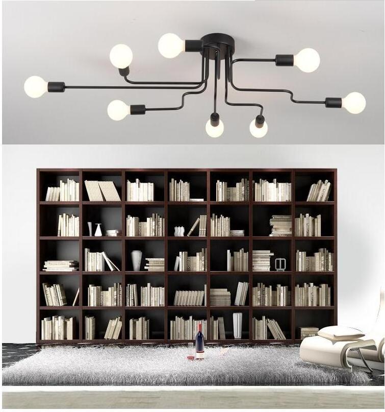 Modern LED Ceiling Chandelier Lighting Living Room Bedroom Chandeliers Creative Home Lighting Fixtures Free Shipping