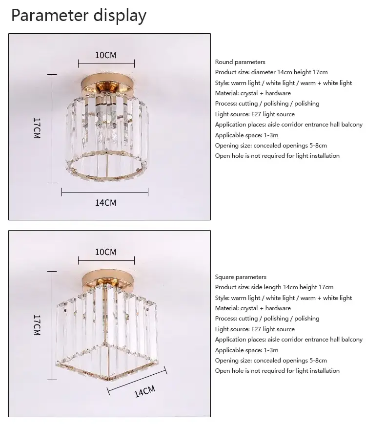 Nordic Minimalism Luxury Living Room Chandelier Crystal Ceiling Lamp Bedroom Simple Modern Dining Room Indoor Lighting for Home