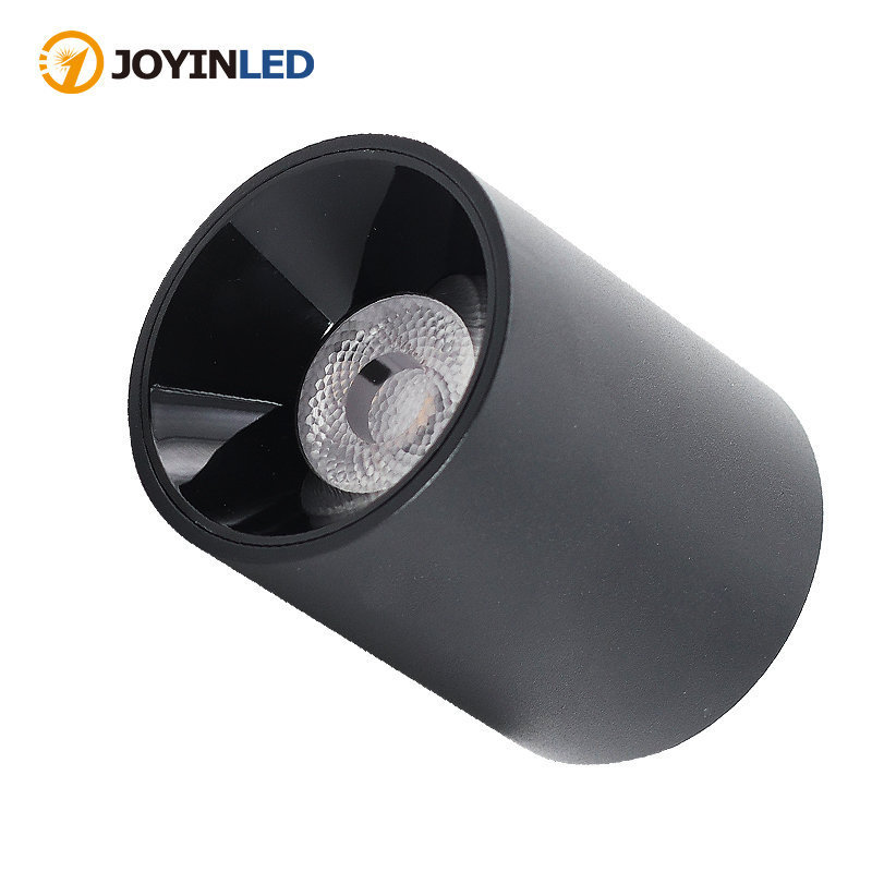 LED Surface-mounted Adjustable Downlight Deep Anti-glare COB Spot Lamp for Balcony Corridor Commercial Space Ceiling Lamp