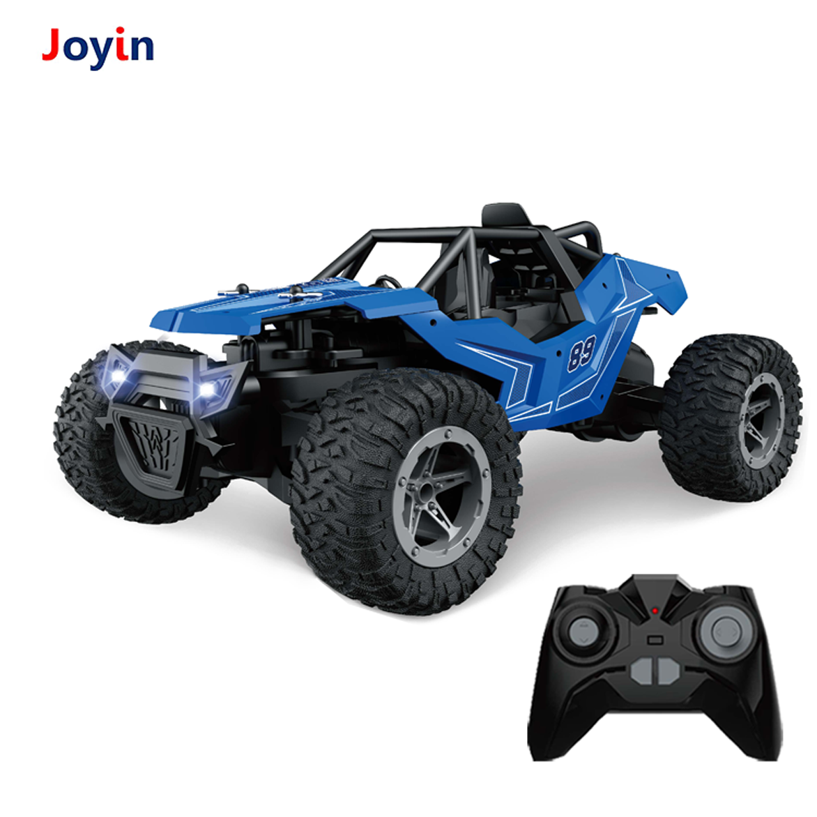 Large Car Toy 2WD 1:16 2.4G Motors Monster Truck Big Thar Toy Kids Remote Control RC Racing Car Off-Road Vehicle