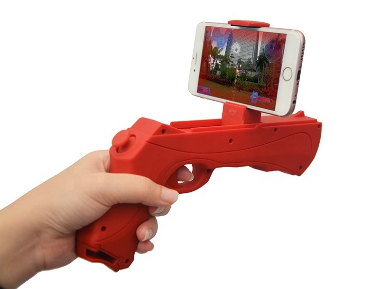 Abs augmented reality toy ar game gun with joystick