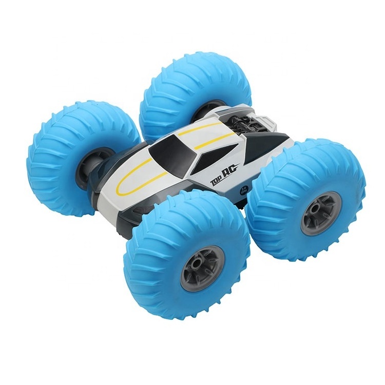 2.4g Full Function Rc Car ,360 Degree Spinning /rolling On The Ground Rc Remote Control Car Toy With Big Inflatable Wheels