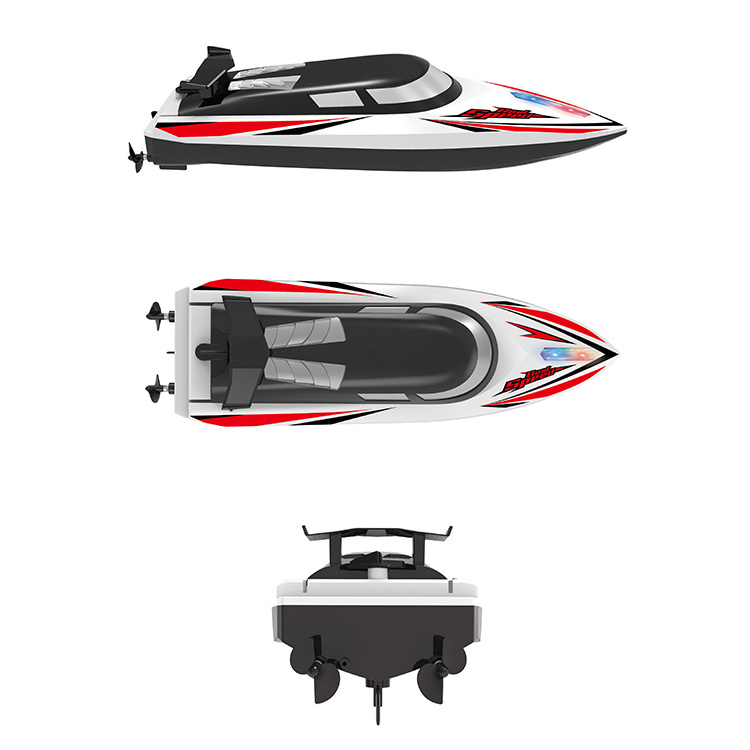 2. 4 GHZ High Speed RC Ship Self Righting Remote Controlled Boat for Pools and Lakes HSP RC SpeedBoats for Kids and Adult