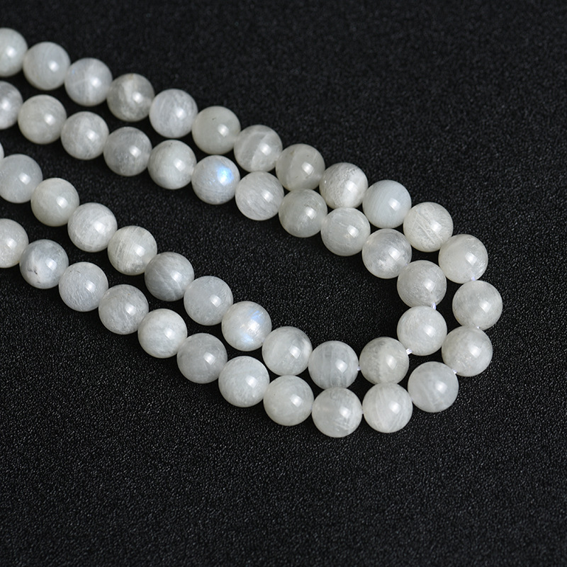 Apatite Moonstone Aquamarine Stone Beads For Bracelet Natural Crystal Quartz Jade Stone Beads For Jewelry Making