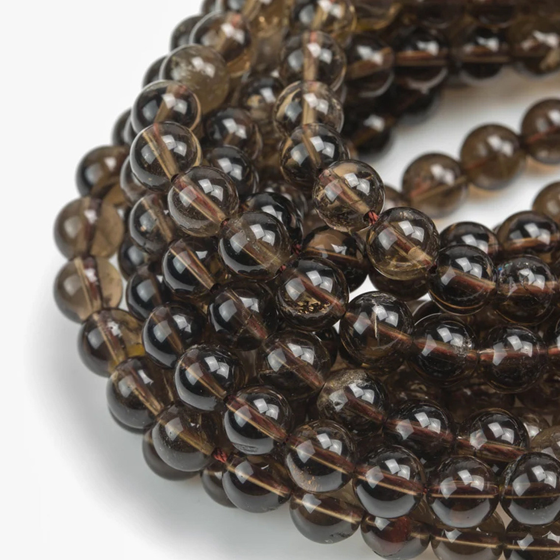 4-20mm Natural Black Onyx AAA Citrine Gemstone Round Loose Bead Spacer Full Strand Bulk Lot Genuine Stone Jasper Beads