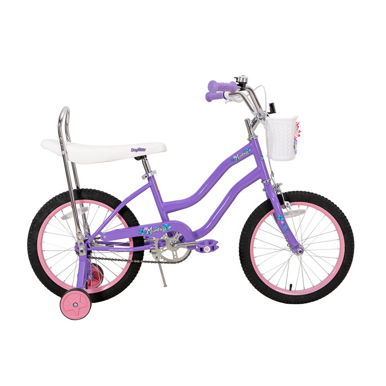 JOYKIE pink purple green 18 inch 20 inch banana seat kids bicycle girls cruiser bike