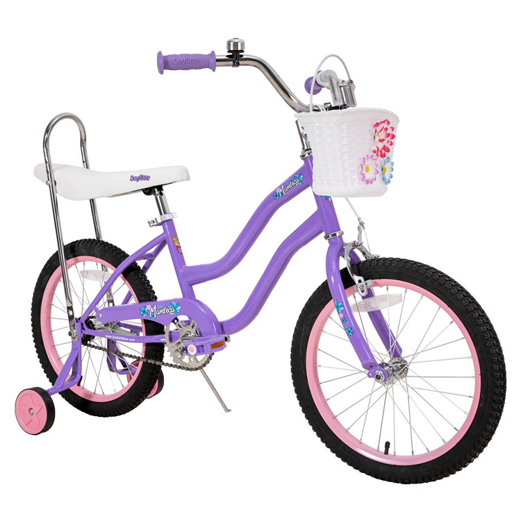 JOYKIE pink purple green 18 inch 20 inch banana seat kids bicycle girls cruiser bike