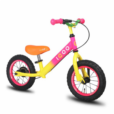 Joykie High Quality Standard Unique 12 inch Kids Gift Baby Ride On Mini Balance Bike with Hand Brake