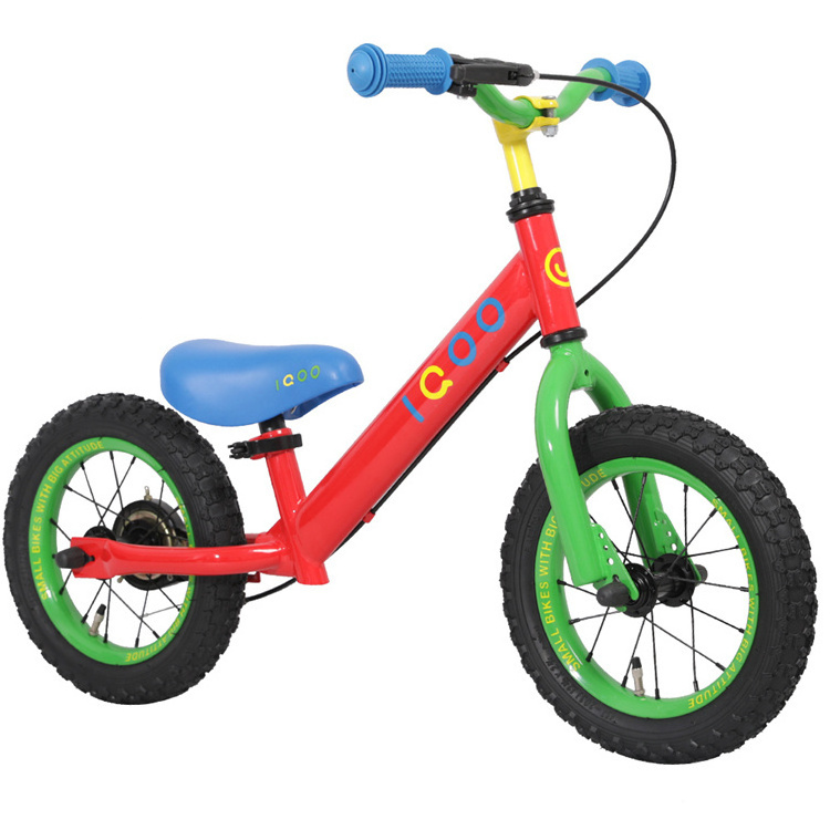 Joykie High Quality Standard Unique 12 inch Kids Gift Baby Ride On Mini Balance Bike with Hand Brake