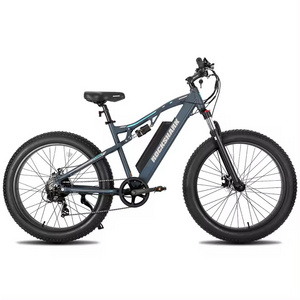 JOYKIE ebike 500W 7 speed fat ebike 48v 10.4ah full suspension fat tire electric mountain bike