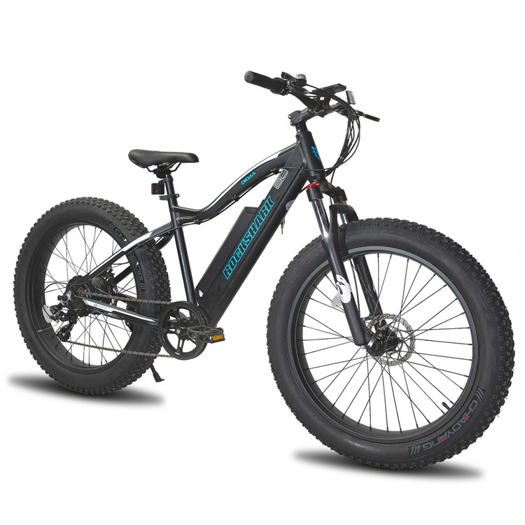 JOYKIE US warehouse OEM 26 inch 48v lithium lion battery ebike 500W mountain mtb fat tire ebike