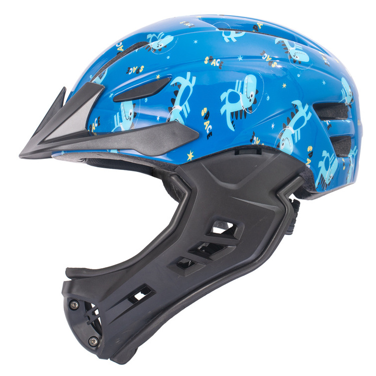 JOYKIE new design lightweight full face girl boy sports bike cycling kids bicycle helmet