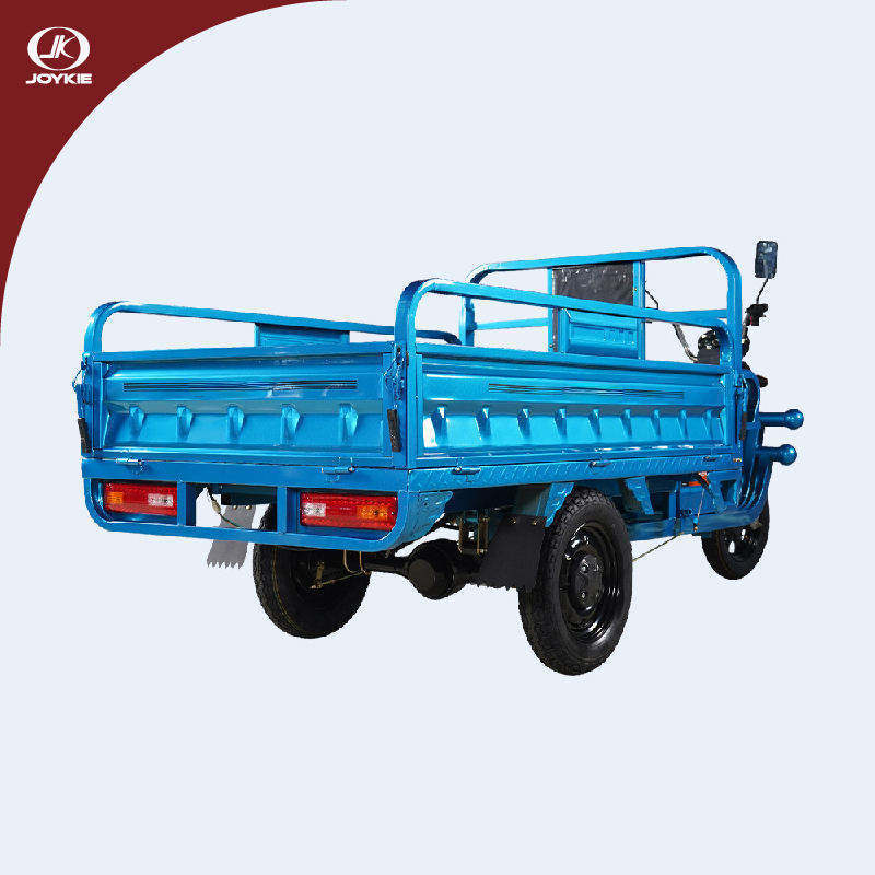 JOYKIE 1200w 48v 60V 20A  Hot Electric motorised Tricycles Cargo Truck Big Wheel Tricycle for Adult sale