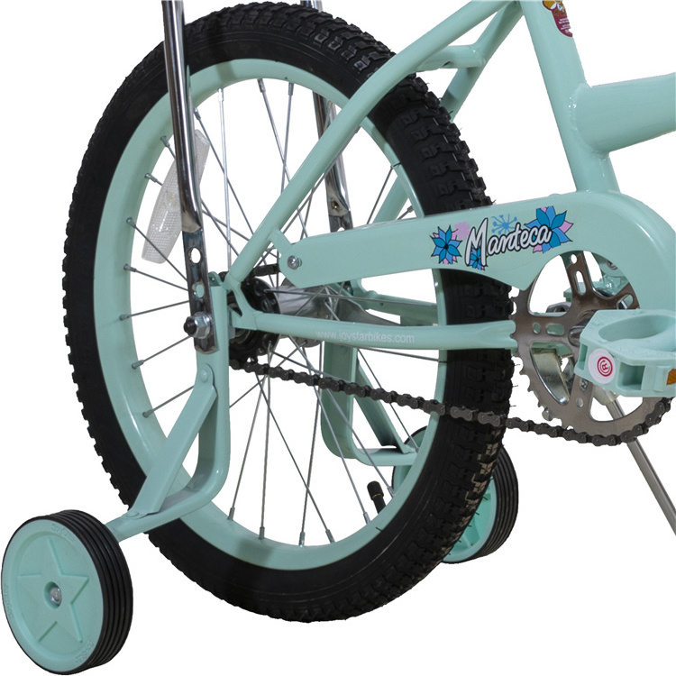 JOYKIE big seat bikes 18 20 inch girls bike steel frame kids bike with training wheels