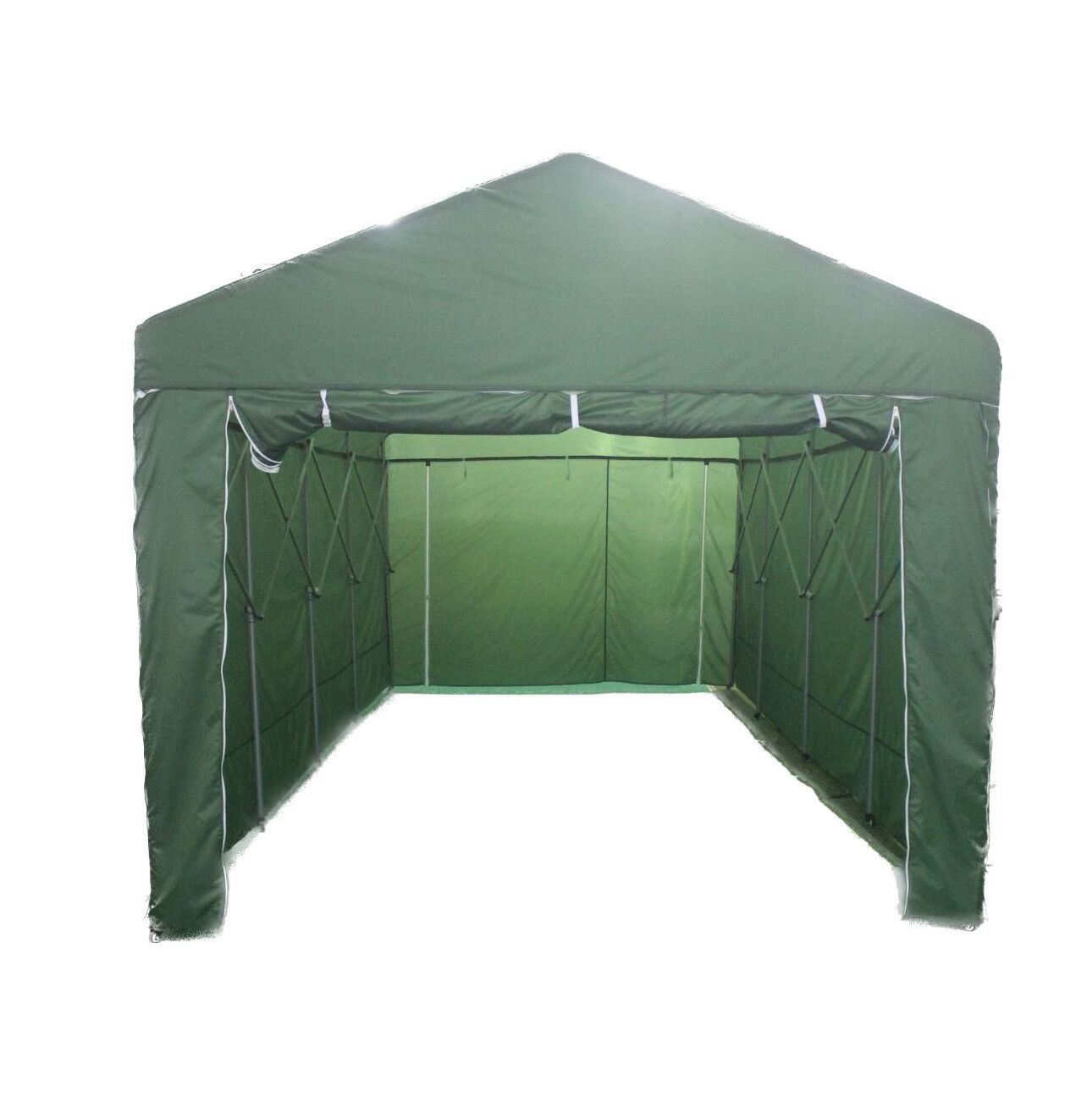 3x6x2.65m Push Pull Tent Retractable Folding Garage Caravan Awning Fold Tent With Wheel For Carport