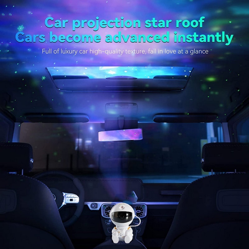 Christmas Gift Baby Star Projection Lamp Spaceman Led Laser Stage Show Mini Starry Sky Nebula Night Light Astronaut Projector