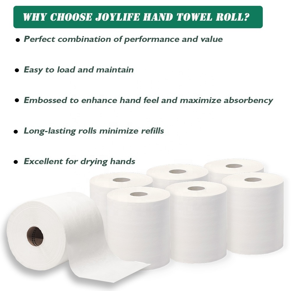 Wholesale Products Factory Price Auto Cut Hand Towel Paper Roll Paper Higienico Toilet paper