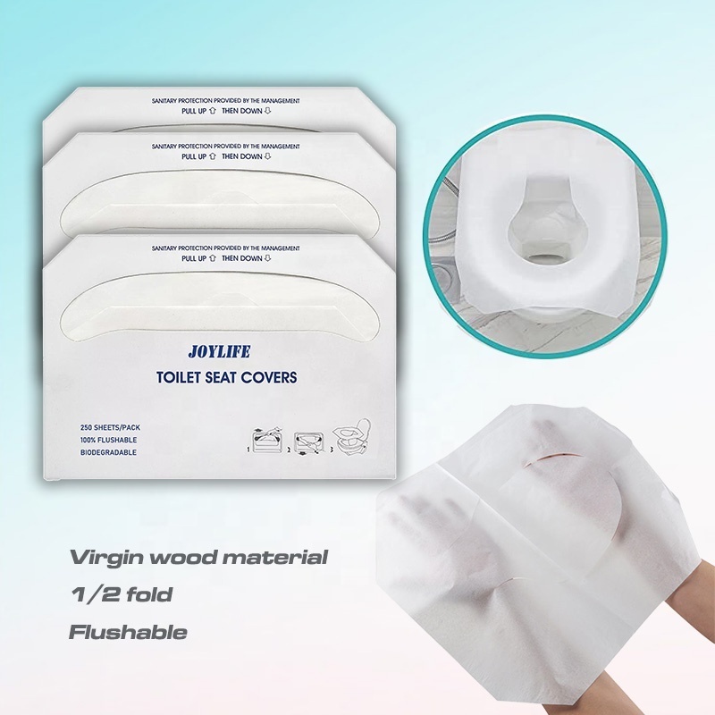 Cheapest Eco-friendly flushable Disposable Paper Toilet Seat Covers