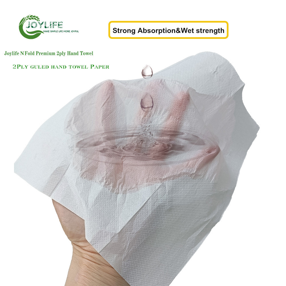 Water Absorption Soft 2ply Quilted Multifold Hand Paper Extrction N/Z Fold Towel Hand Paper Towel