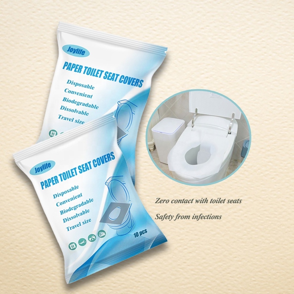 Portable Travel Pack Flushable Wc Disposable Toilet Seat Paper Covers