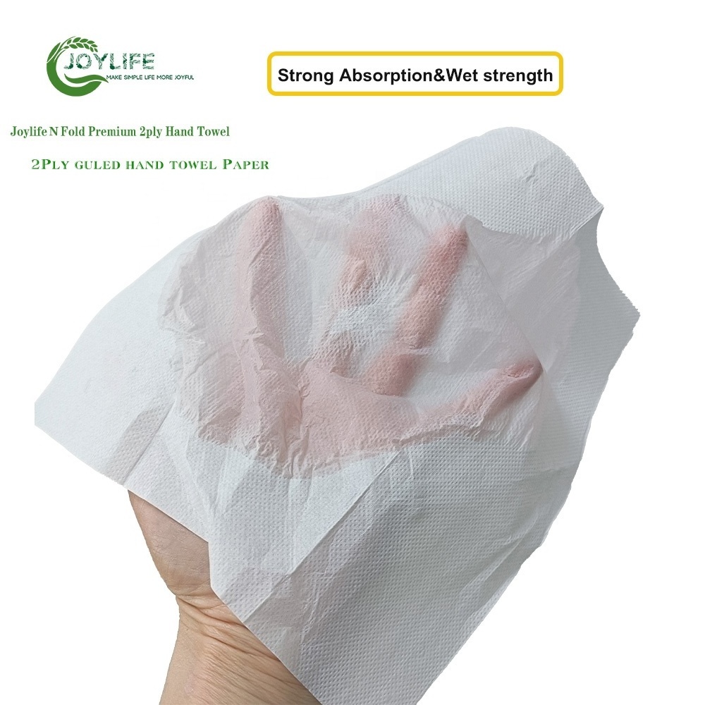 Made in China, V-fold High-quality Multi-layer Toilet paper has Good Water Absorption