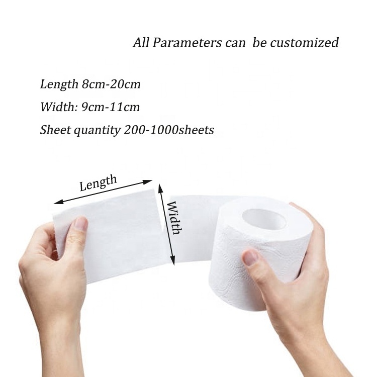 Flower Printed Toilet Paper Oem Factory wholesale Commercial Toilet tissue roll 2 ply toilet paper