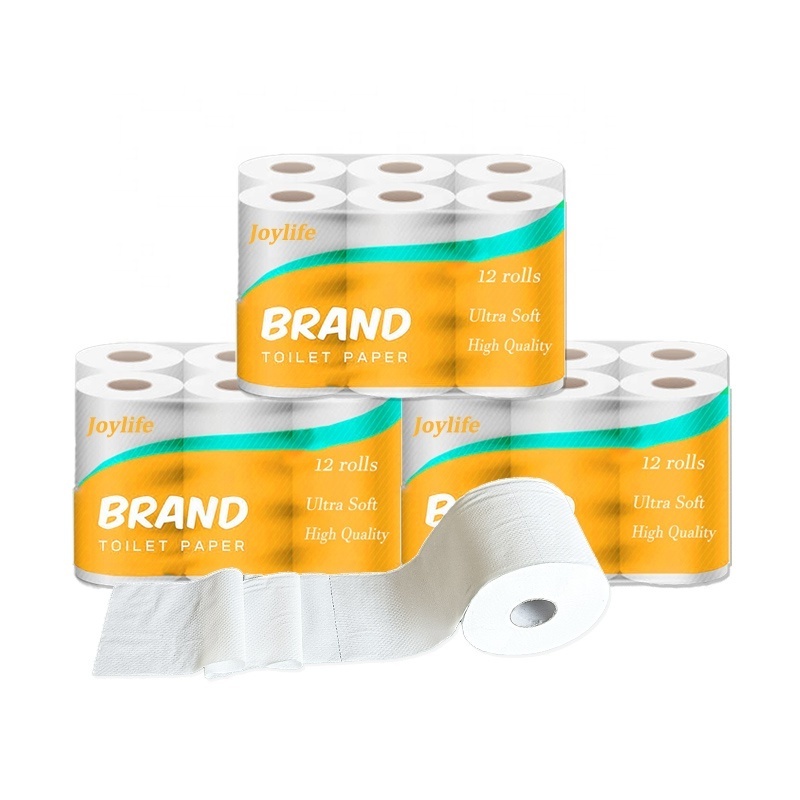 Ultra Soft Eco Friendly Organic OEM Custom Cheap 4 3 2 Ply Bamboo Paper Toilet Rolls Bathroom Cheap Tissue