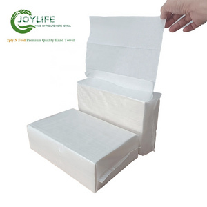 Water Absorption Soft 2ply Quilted Multifold Hand Paper Extrction N/Z Fold Towel Hand Paper Towel