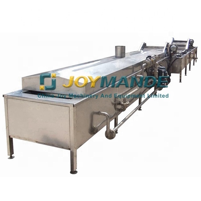 Industrial Automatic Blanching Machine For Food Vegetable And Fruit