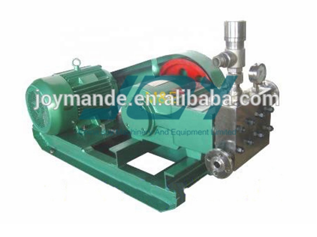 Ultra high pressure triplex plunger pump / 3 piston pump