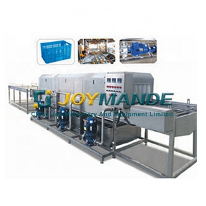 Plastic bins washing machine/ Bin cleaning equipment