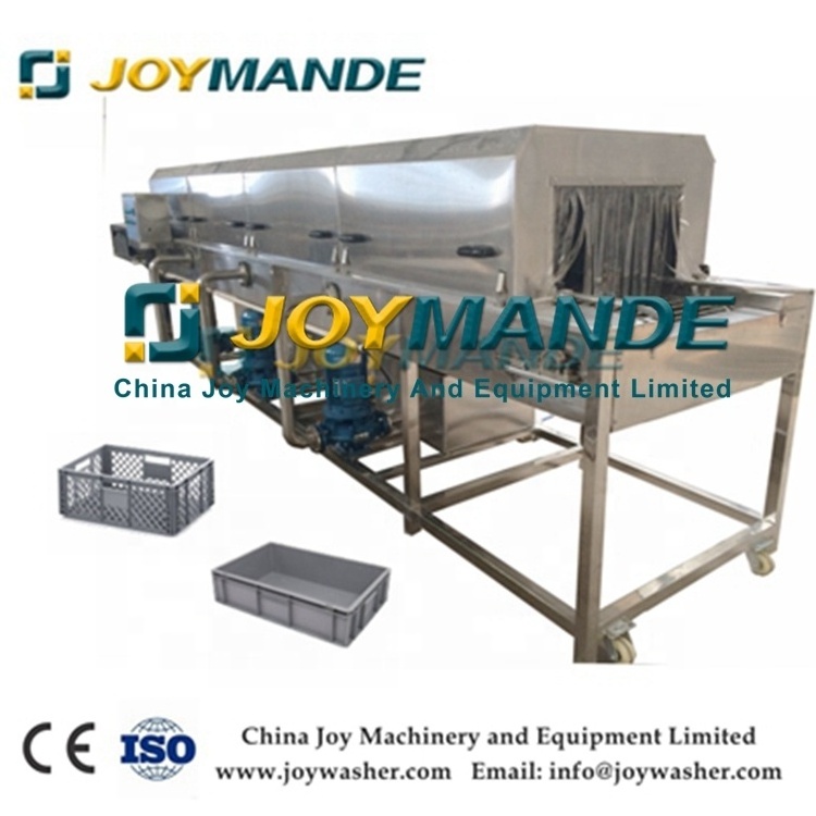 Plastic bins washing machine/ Bin cleaning equipment