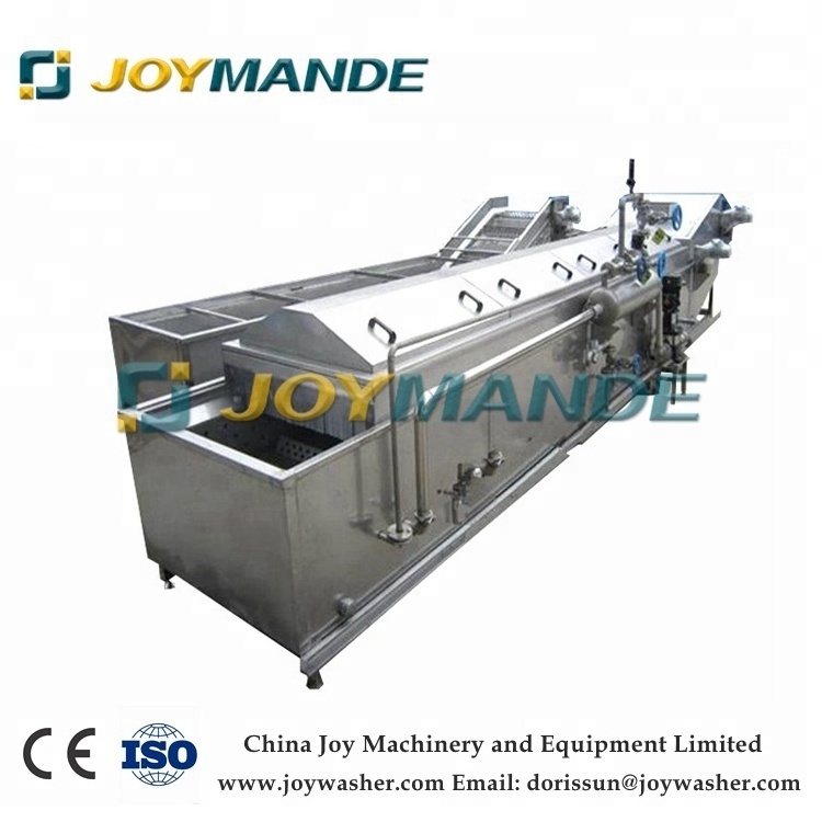 Industrial Automatic Blanching Machine For Food Vegetable And Fruit