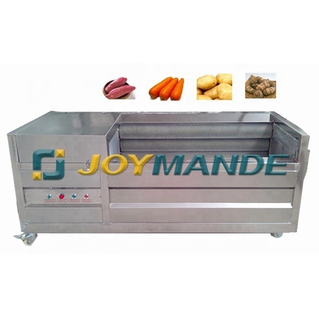 Industrial Potato Washing Peeling Machine Potato Peeler And Slicer Machine