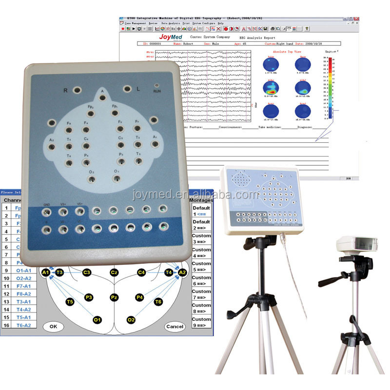 16 /18 Channel Portable EEG mapping/ Portable EEG Machine/ Portable EEG Device