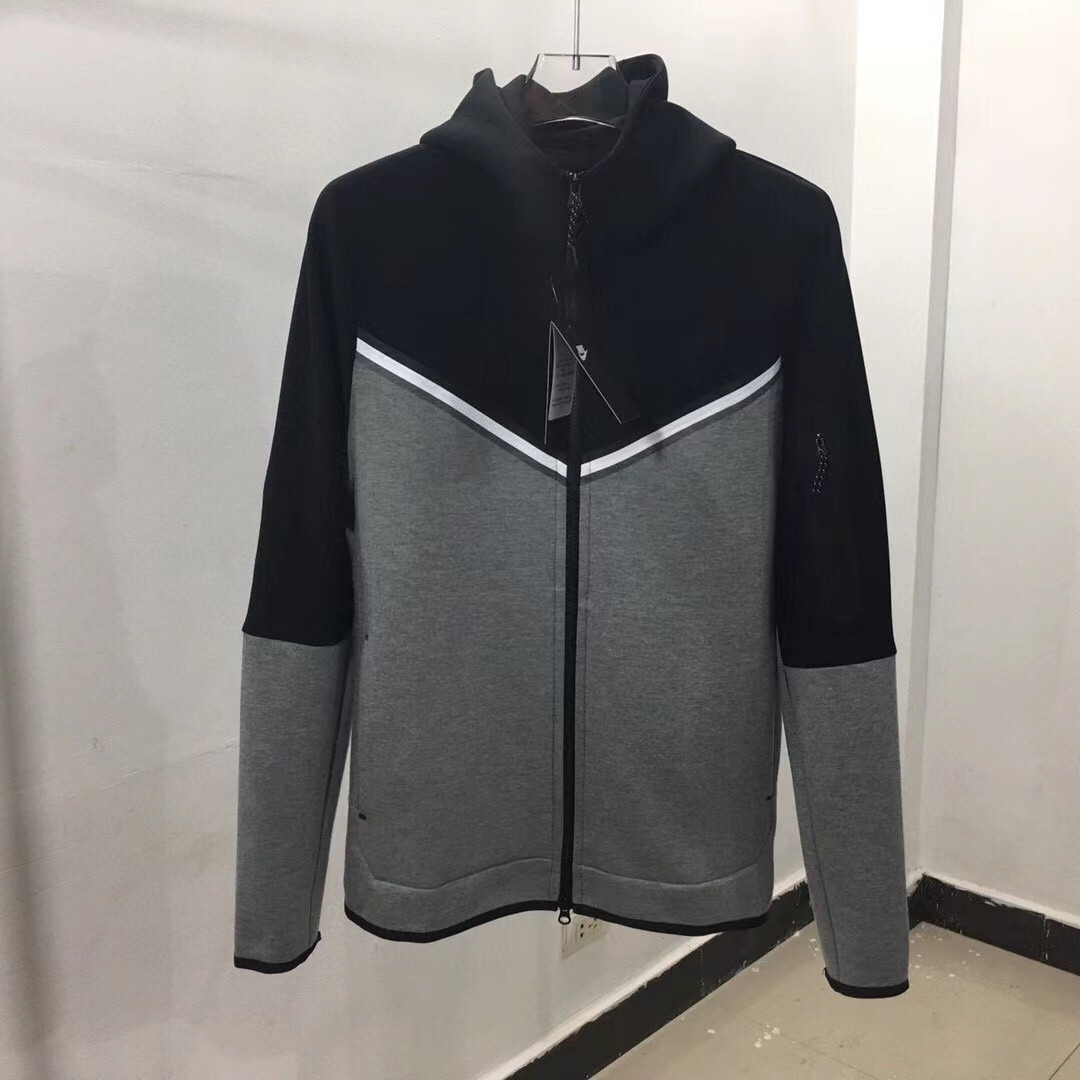 Custom New Arrival Track Suit Soccer Men Tracksuits Logo Tech Fleece Zip Plain Jogging Men Tracksuit men Hoodies