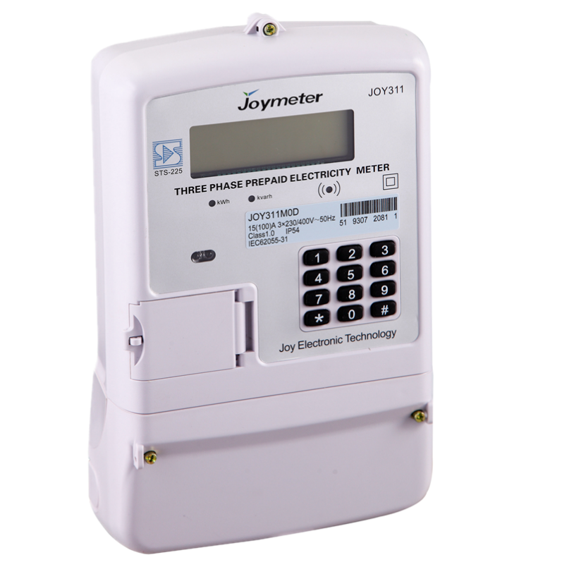 3 three phase 4 four wire sts keypad prepaid electricity power meter kwh meter prepaid