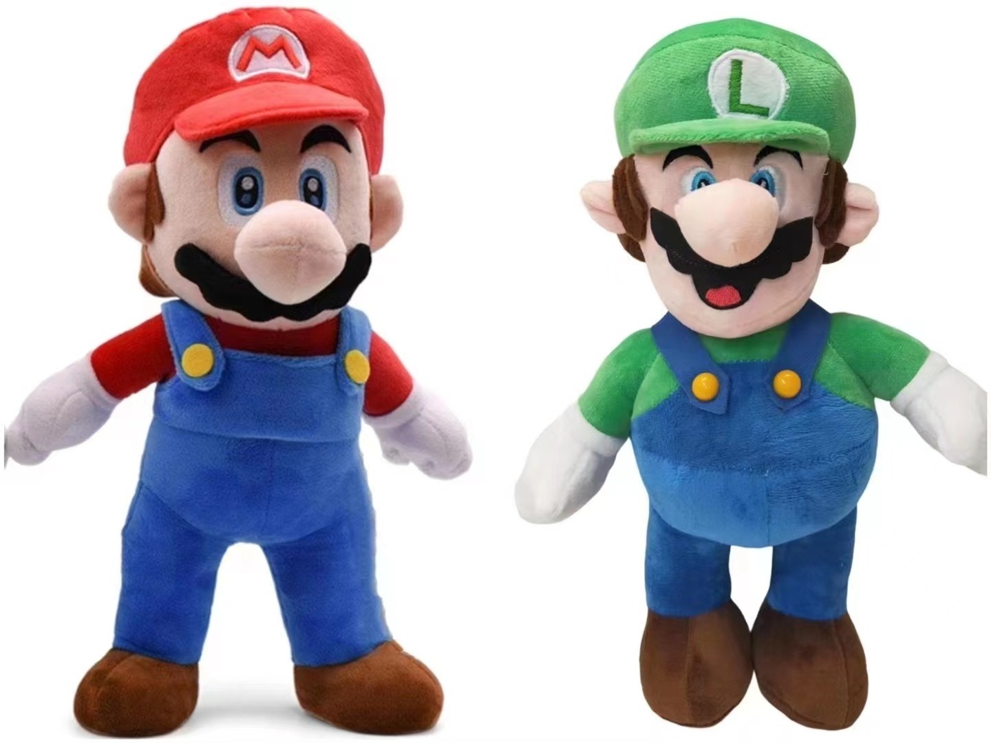 JM New 25cm Super Bros Plush Toy Mario Doll Toy Soft Stuffed Animal Dolls Toy Kids Children Birthday Christmas Gift