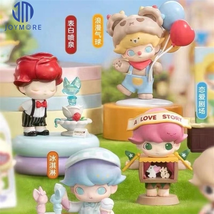 JM Blind Box Toys Original Pop Mart DIMOO Date Day Series Model Confirm Style Cute Anime Figure Gift Surprise Box