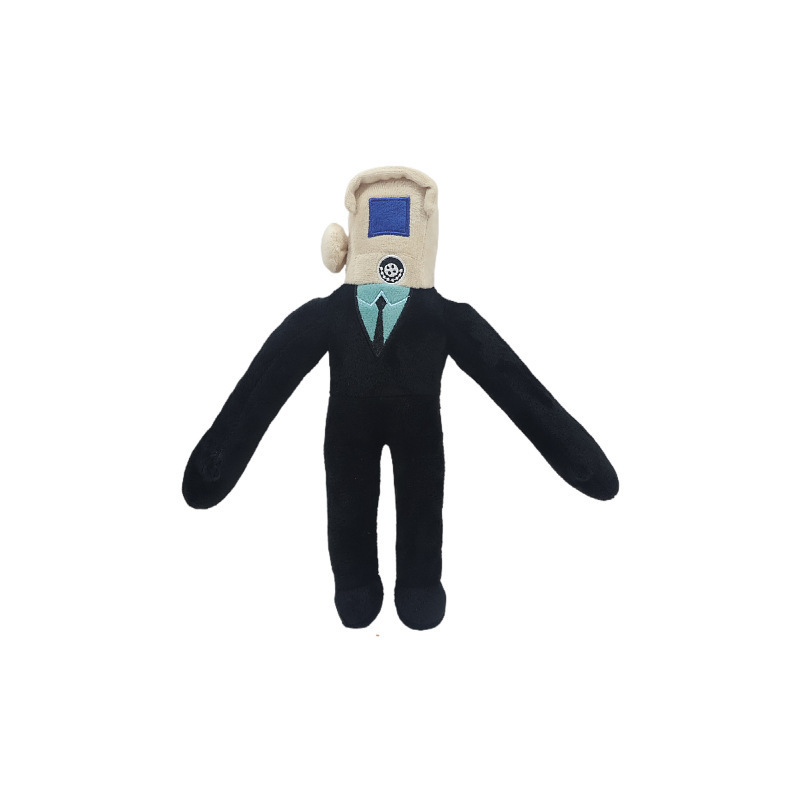 JM Toilet man spoof stuffed toy doll