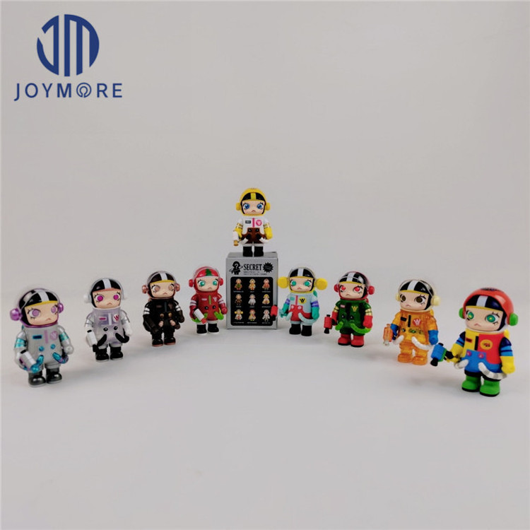 JM POP MART MEGA Collection Blind Box 100% SPACE MOLLY Anniversary Hand fashion play