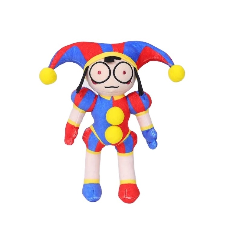 JM The Amazing Digital Circus Plush Toy Joker Pomni Jax Digital Circus Stuffed Toys Doll Peluches