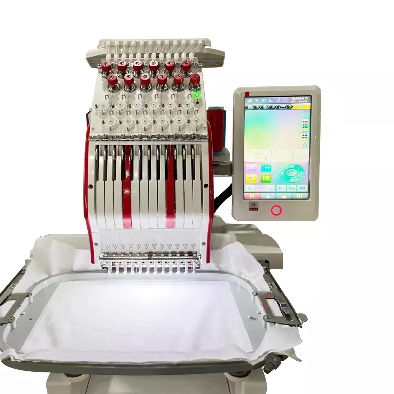 MYSEW MYS120N High Quality Embroidery Machine 12 Needle For Computerized Embroidery Machine Price Hat Embroidery Machine