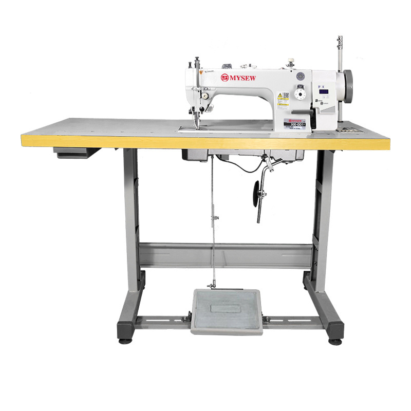 MRS3300  industrial heavy duty  Zig-Zag leather sewing wig single needled sewing machine sewing label  making machine