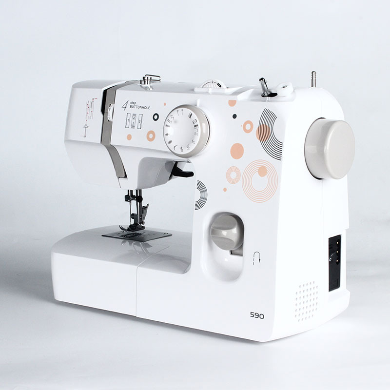 MYSEW 590 Affordable price for household four-step keyhole multifunctional sewing machine