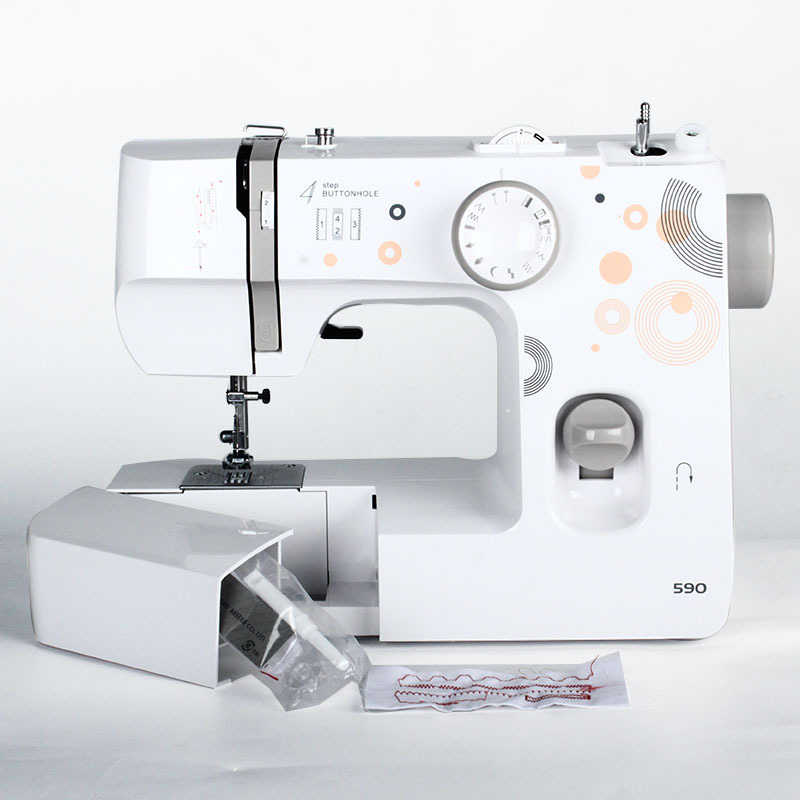 MYSEW 590 Affordable price for household four-step keyhole multifunctional sewing machine