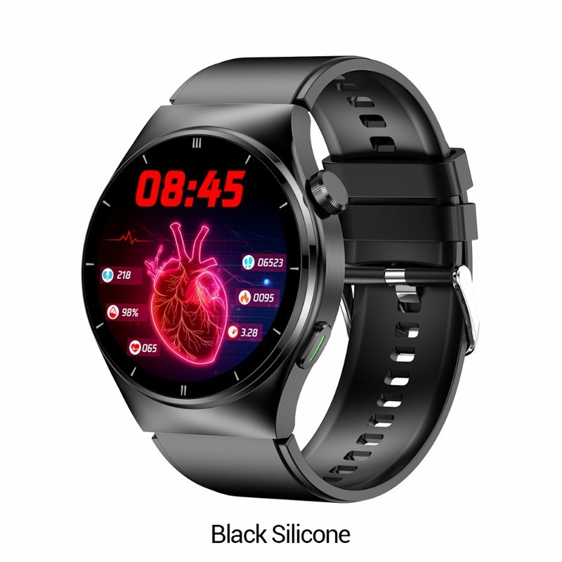 2024 New F320 Smartwatch Laser Therapy Uric Acid Blood Pressure Glucose Lipid Monitoring HD Screen Smart Watch