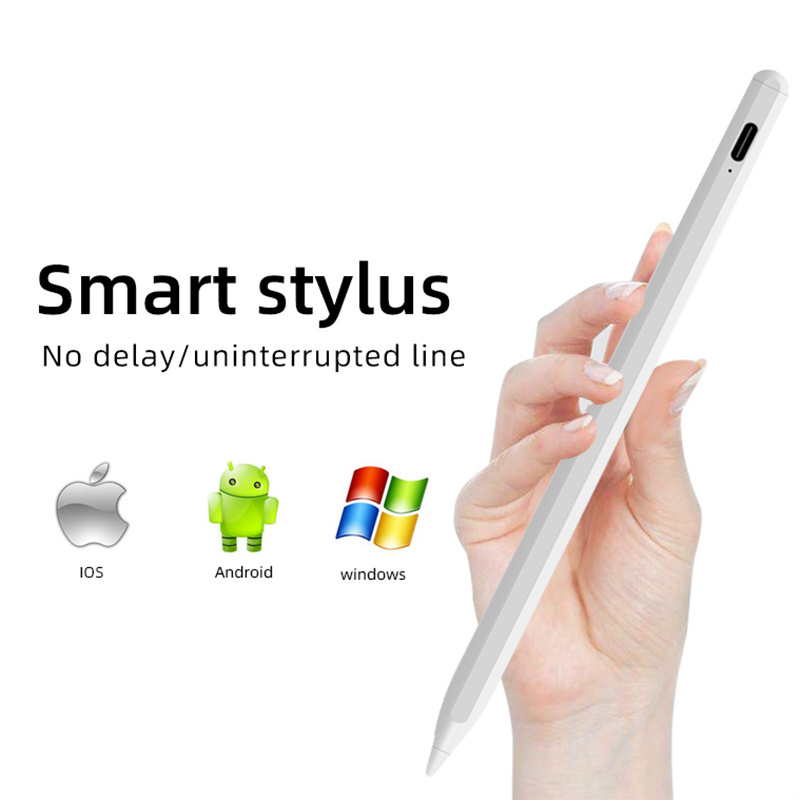 Good Quality Replacement Stylus Pen LED Light Battery Power Display Stylus Pen for Apple iPad Android Touch Screen Pencil